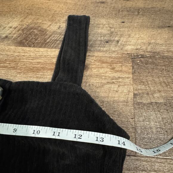 No Boundaries Juniors S Corduroy Button-Front Jumper Overall Dress Academia - Picture 6 of 8